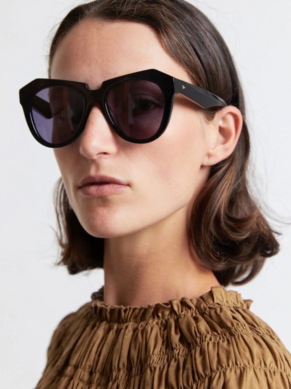 Karen Walker Number one Black Sunglasses